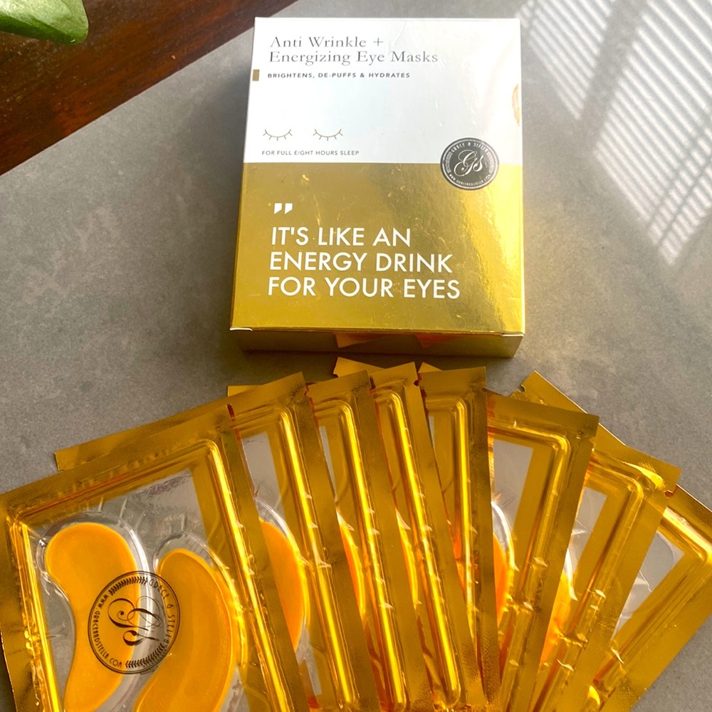 GRACE & STELLA EYE MASK NEW 11 PAIR ANTI-WRINKLE ENERGIZING